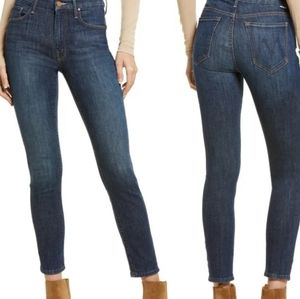 Mother High Waisted Looker Jeans Power Play Denim